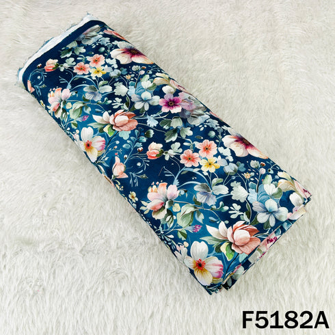 Digital Print Pashmina Fabric - F5182